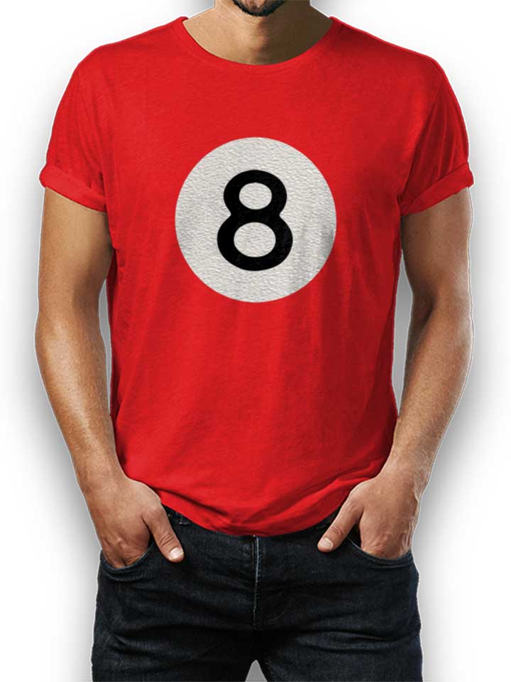 8 Ball T-Shirt rot L