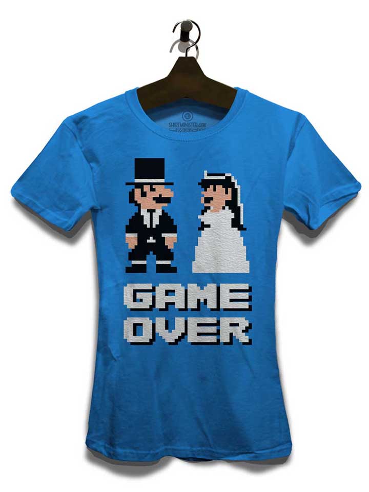 8-bit-junggesellen-game-over-damen-t-shirt royal 3