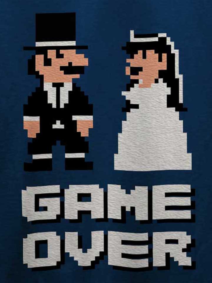 8-bit-junggesellen-game-over-t-shirt dunkelblau 4