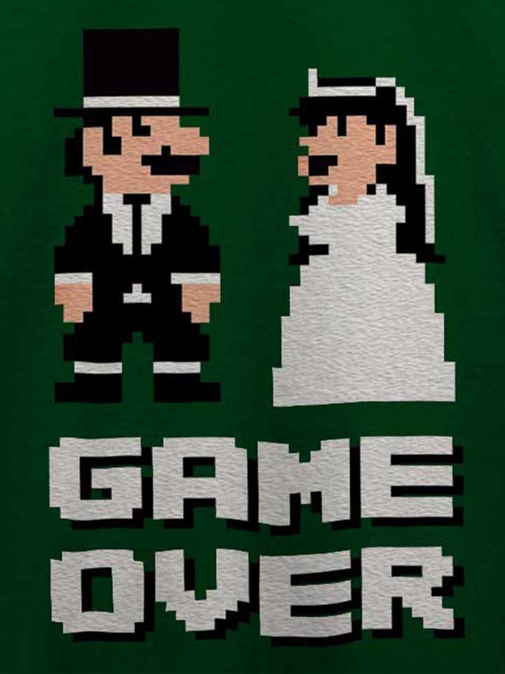 8-bit-junggesellen-game-over-t-shirt dunkelgruen 4