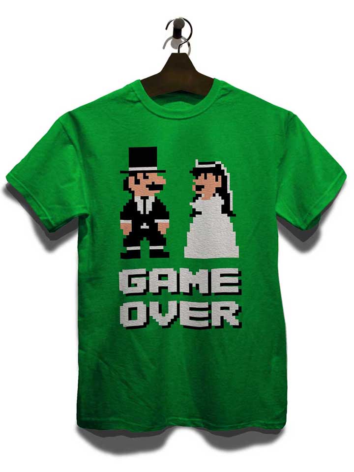 8-bit-junggesellen-game-over-t-shirt gruen 3