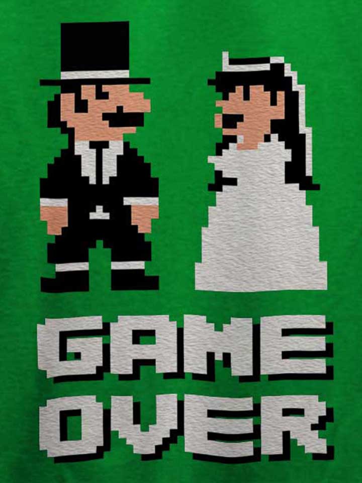8-bit-junggesellen-game-over-t-shirt gruen 4