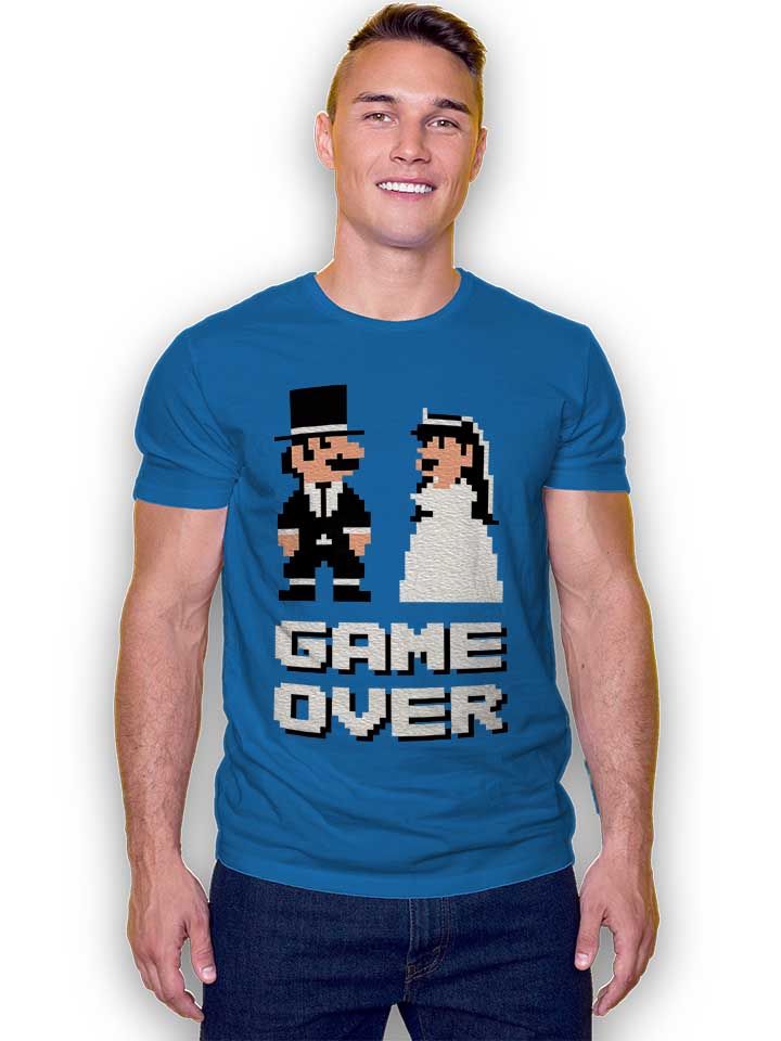 8-bit-junggesellen-game-over-t-shirt royal 2