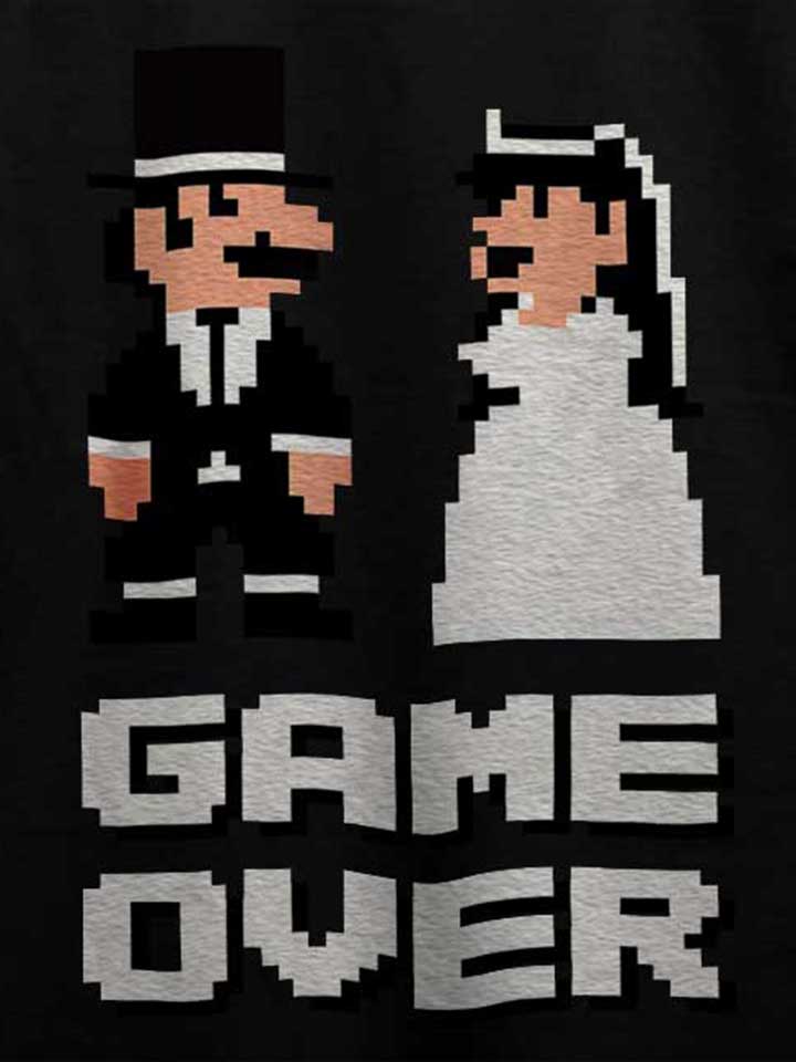 8-bit-junggesellen-game-over-t-shirt schwarz 4