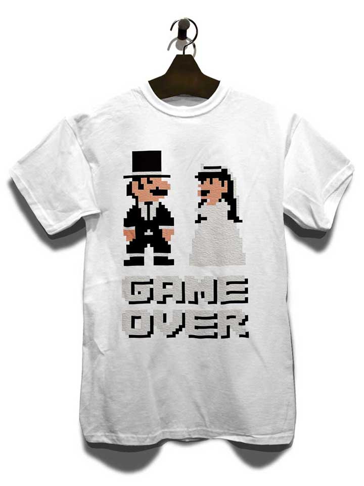 8-bit-junggesellen-game-over-t-shirt weiss 3