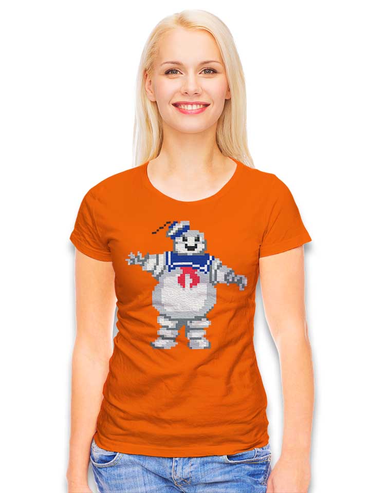 8-bit-marshmallow-damen-t-shirt orange 2