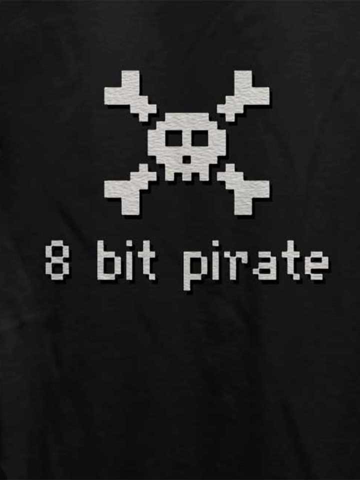 8-bit-pirate-damen-t-shirt schwarz 4