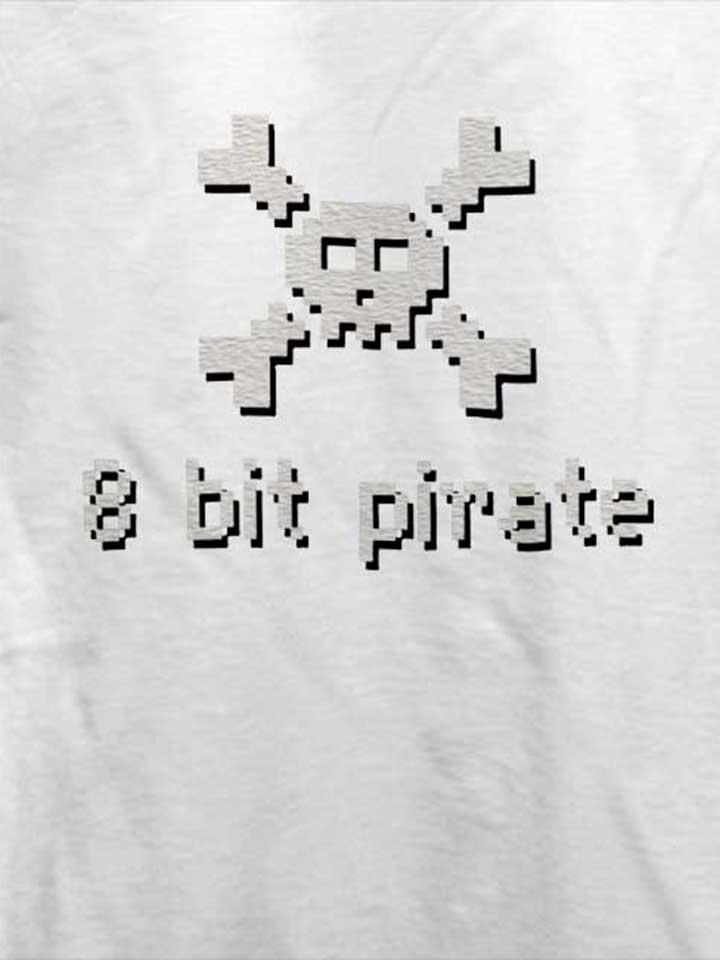 8-bit-pirate-t-shirt weiss 4