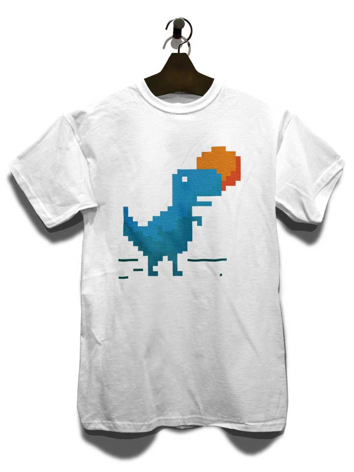 8-bitt-rex-and-sun-pixel-t-shirt weiss 3