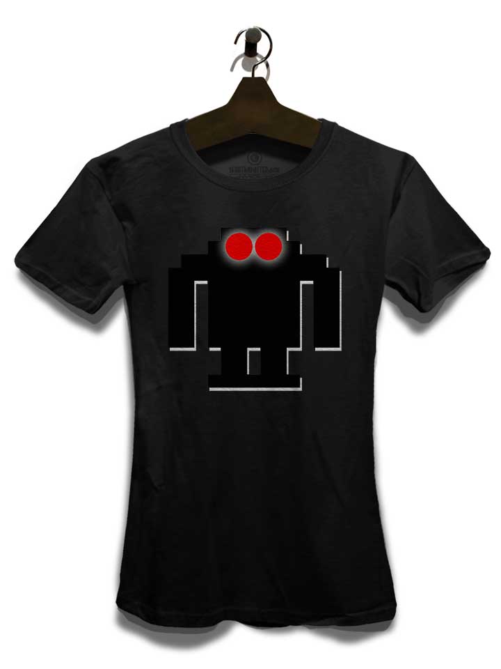 8bit-robot-damen-t-shirt schwarz 3