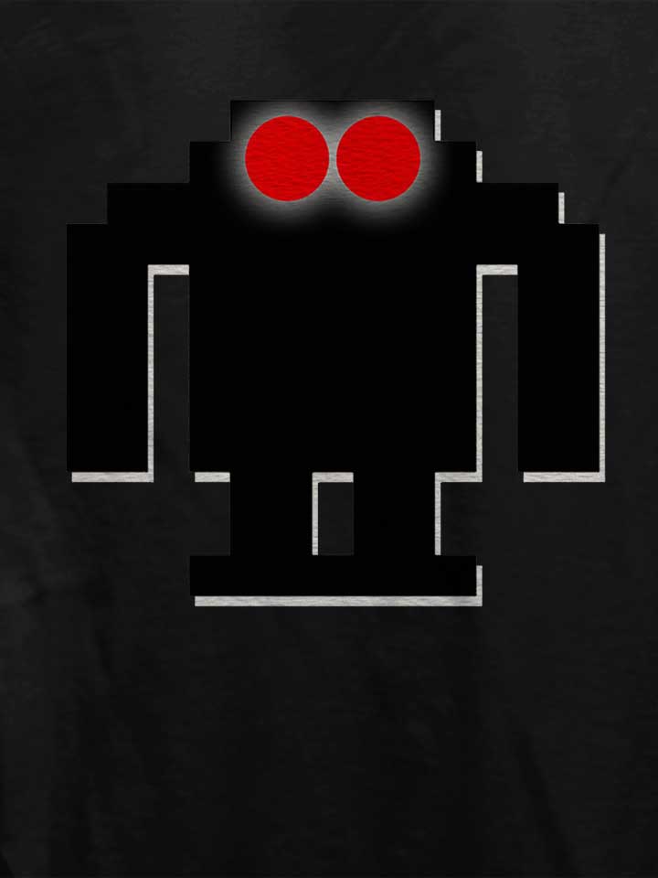 8bit-robot-damen-t-shirt schwarz 4