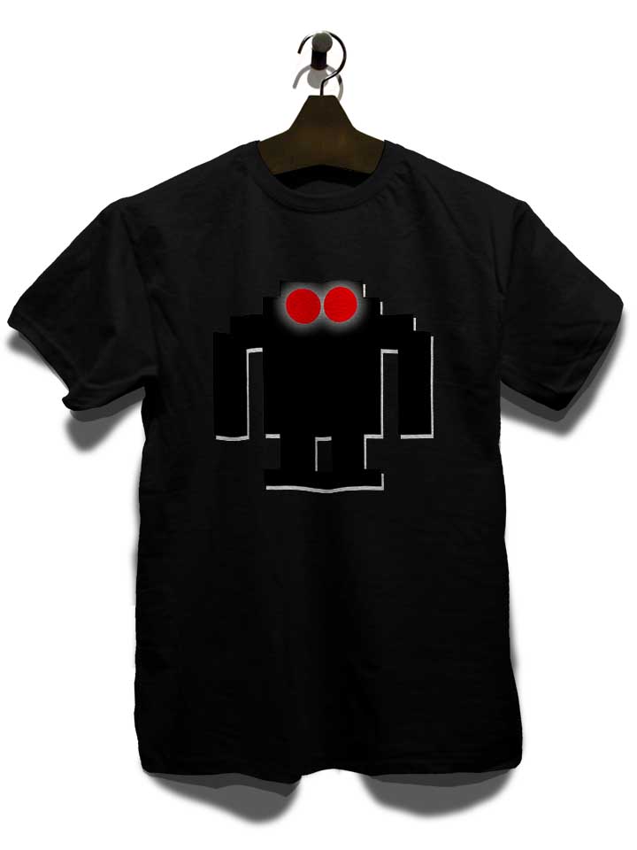 8bit-robot-t-shirt schwarz 3