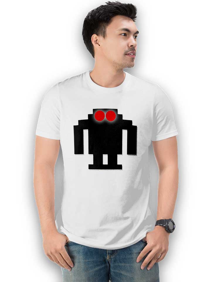 8bit-robot-t-shirt weiss 2