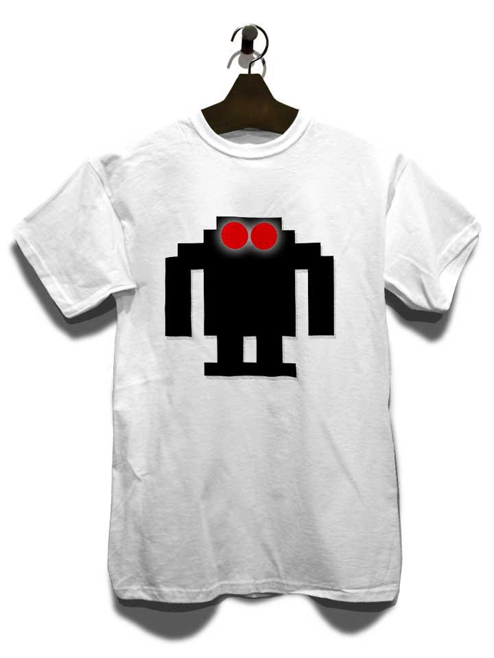 8bit-robot-t-shirt weiss 3