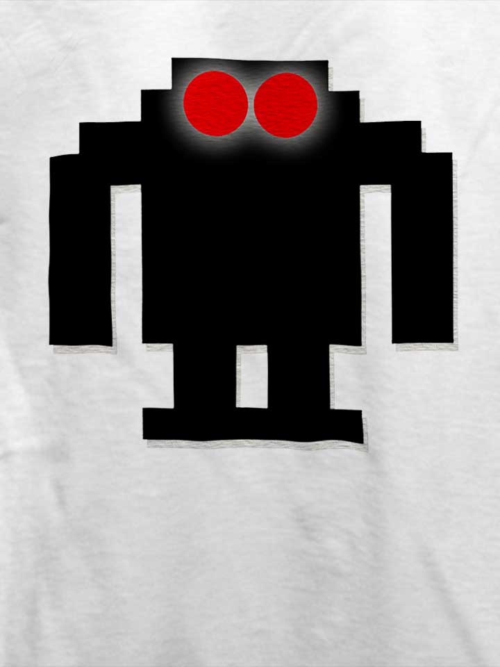 8bit-robot-t-shirt weiss 4