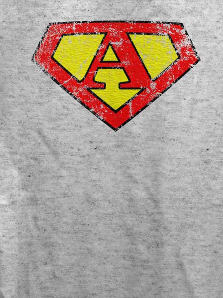 a-buchstabe-logo-vintage-damen-t-shirt grau-meliert 4