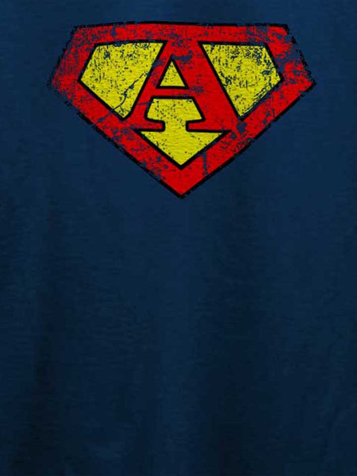 a-buchstabe-logo-vintage-t-shirt dunkelblau 4