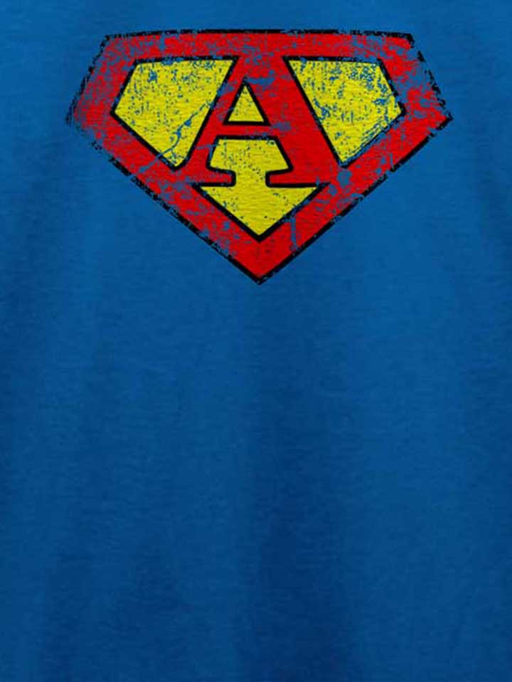 a-buchstabe-logo-vintage-t-shirt royal 4