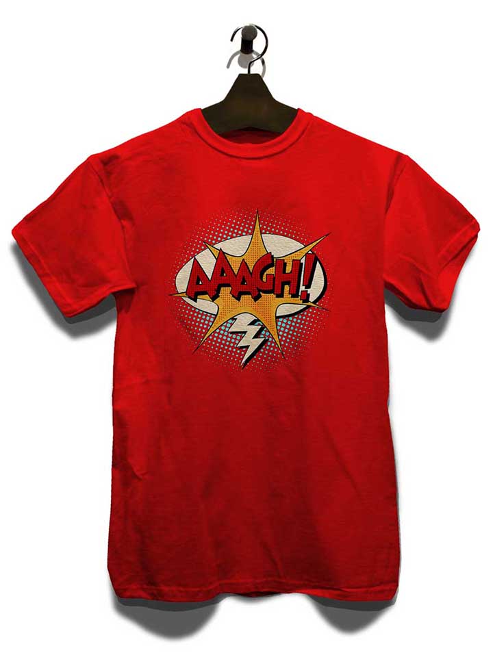 aaagh-comic-bubble-t-shirt rot 3