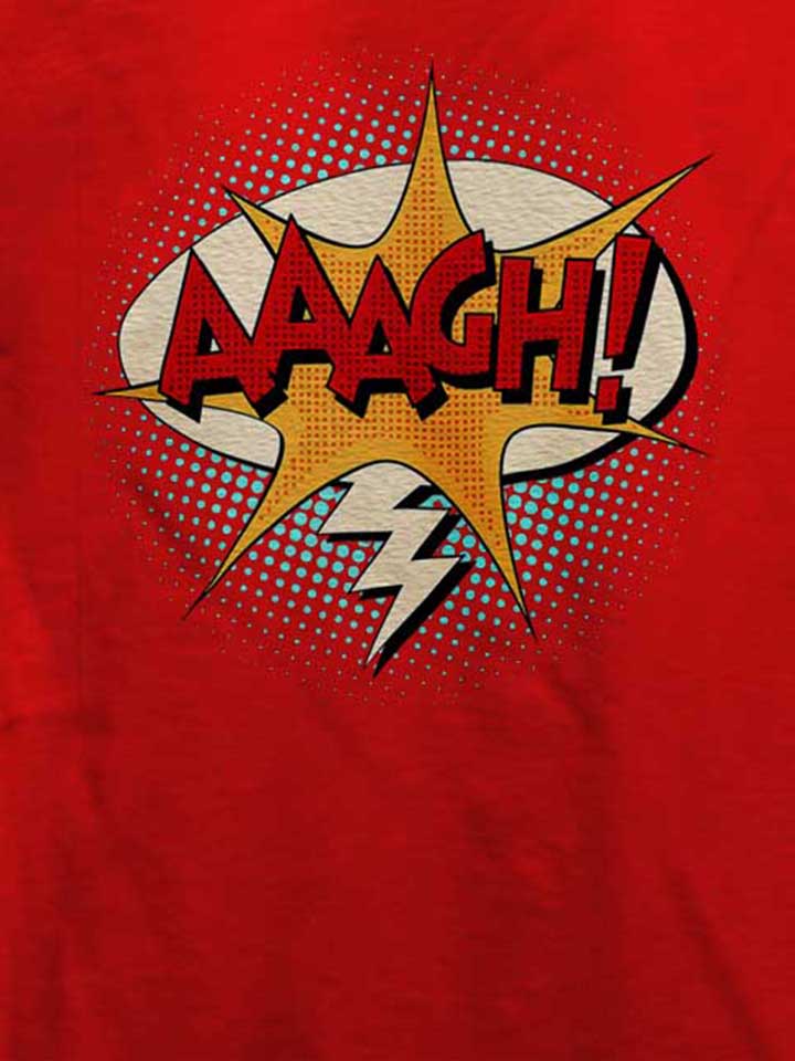 aaagh-comic-bubble-t-shirt rot 4