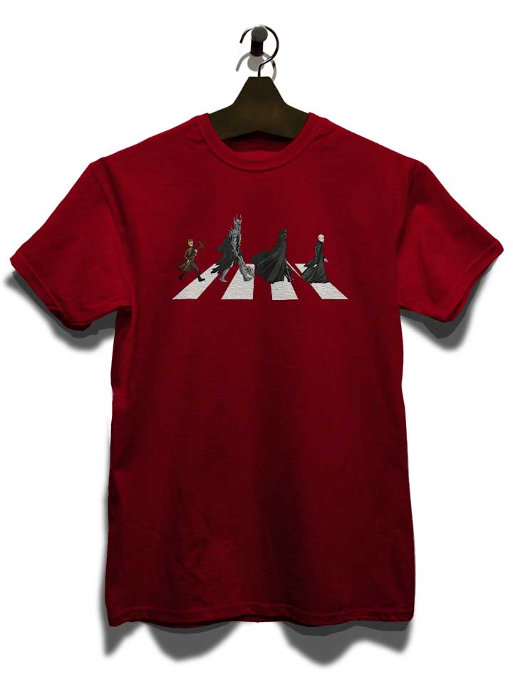 abbey-road-villians-t-shirt bordeaux 3