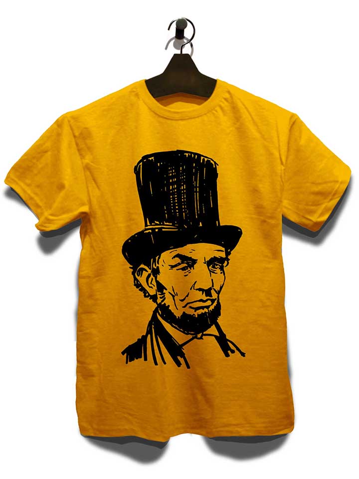 abraham-lincoln-t-shirt gelb 3