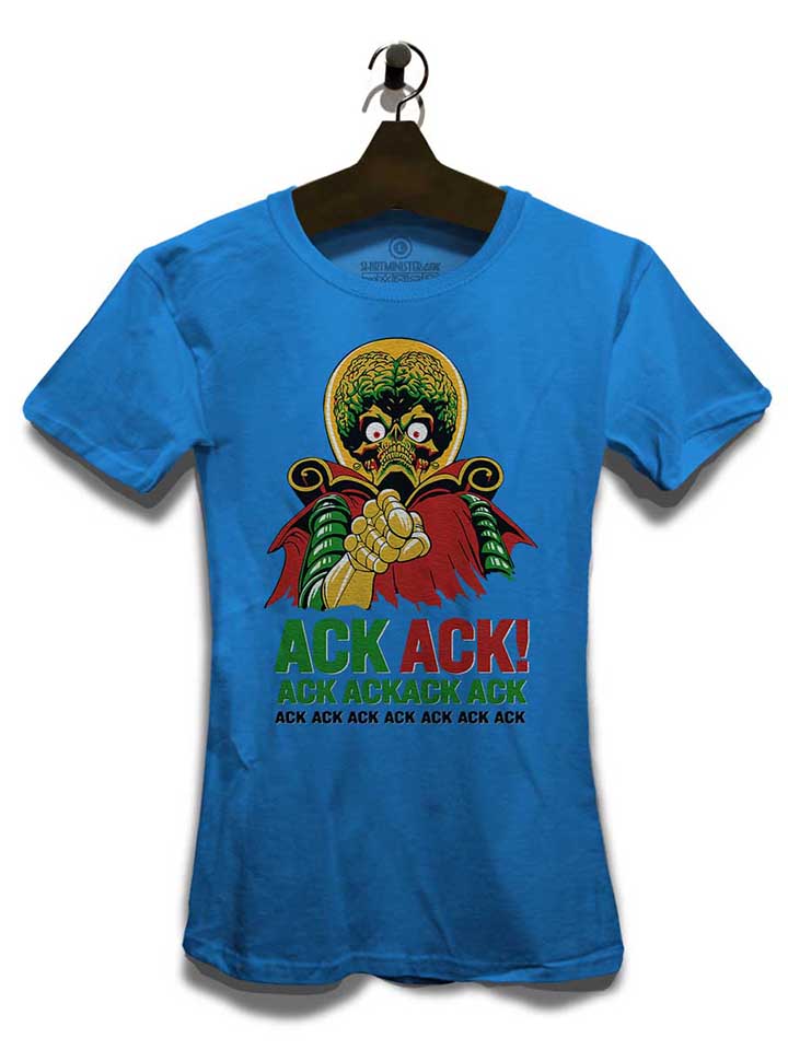 ack-ack-mars-attacks-damen-t-shirt royal 3