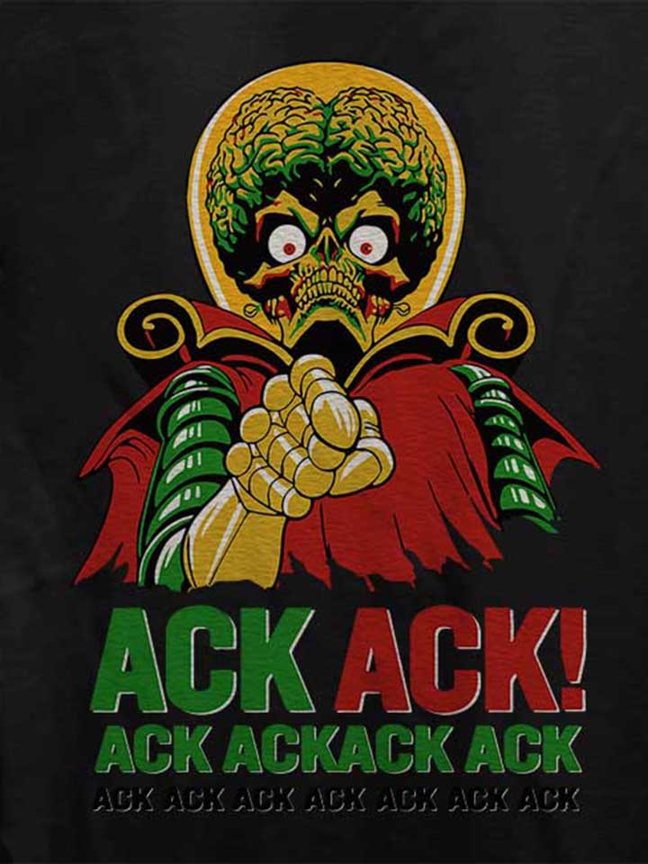 ack-ack-mars-attacks-damen-t-shirt schwarz 4