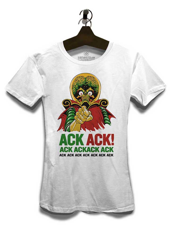 ack-ack-mars-attacks-damen-t-shirt weiss 3