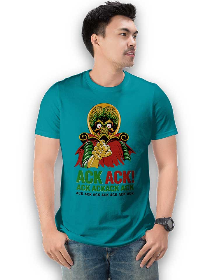 ack-ack-mars-attacks-t-shirt tuerkis 2