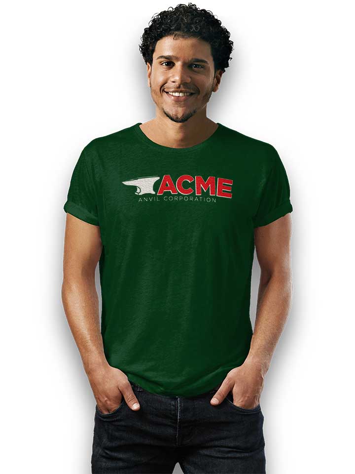 acme-anvil-corporation-t-shirt dunkelgruen 2