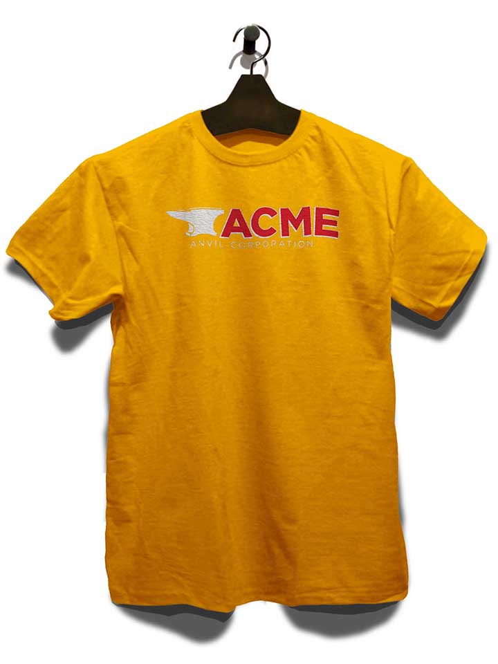 acme-anvil-corporation-t-shirt gelb 3