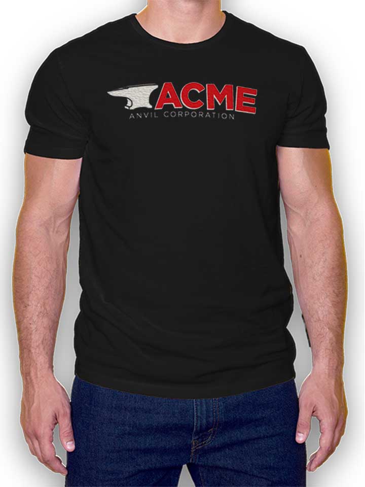 acme-anvil-corporation-t-shirt schwarz 1