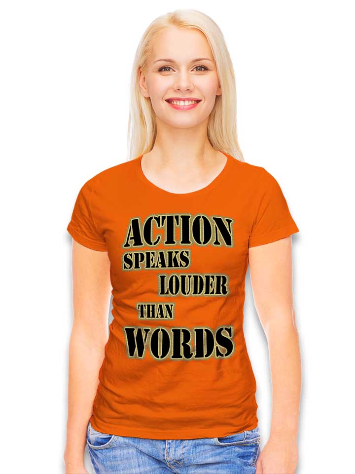 action-speaks-louder-than-words-03-damen-t-shirt orange 2
