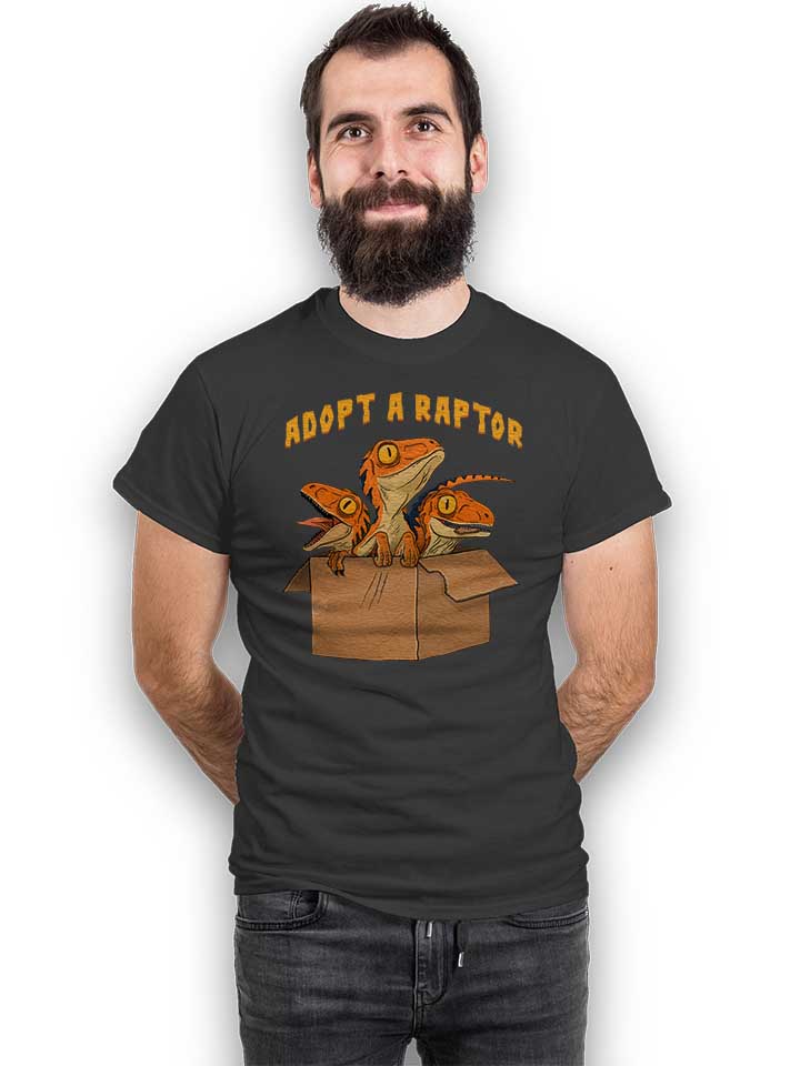 adopt-a-raptor-t-shirt dunkelgrau 2