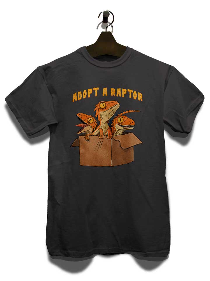 adopt-a-raptor-t-shirt dunkelgrau 3