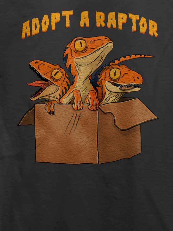 adopt-a-raptor-t-shirt dunkelgrau 4