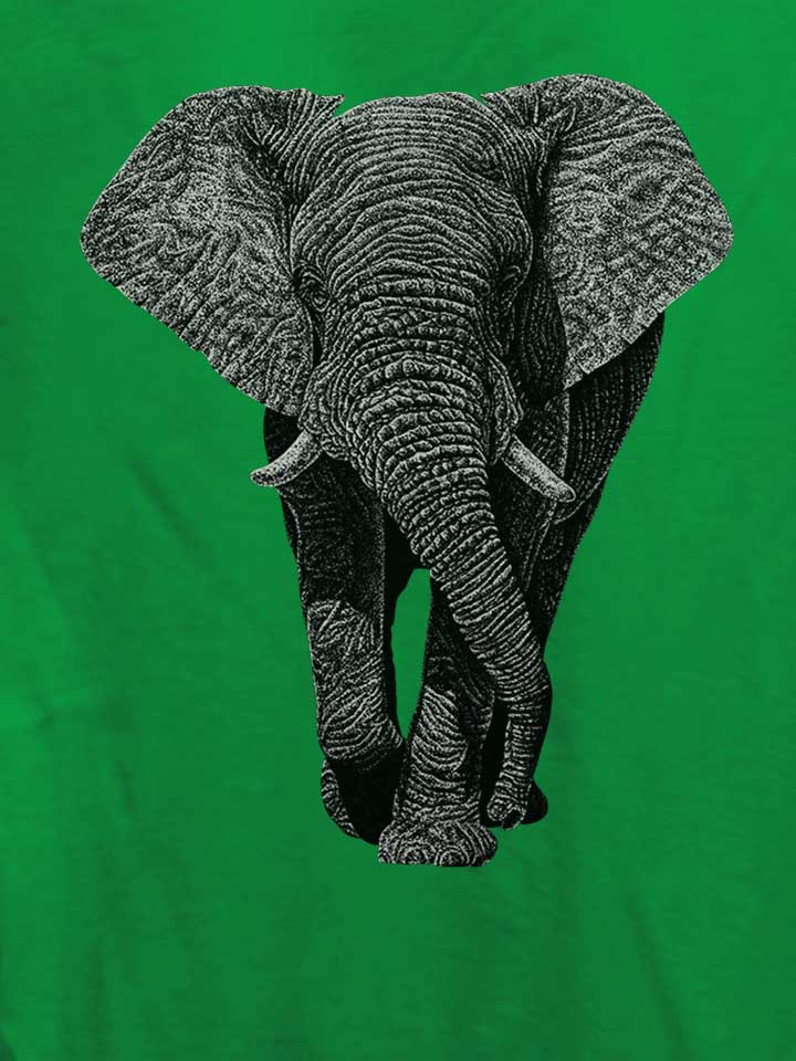 african-elephant-02-damen-t-shirt gruen 4