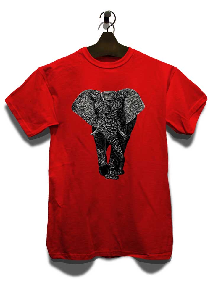 african-elephant-02-t-shirt rot 3