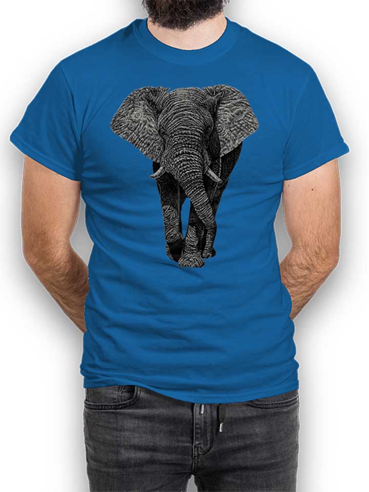 African Elephant 02 T-Shirt royal L