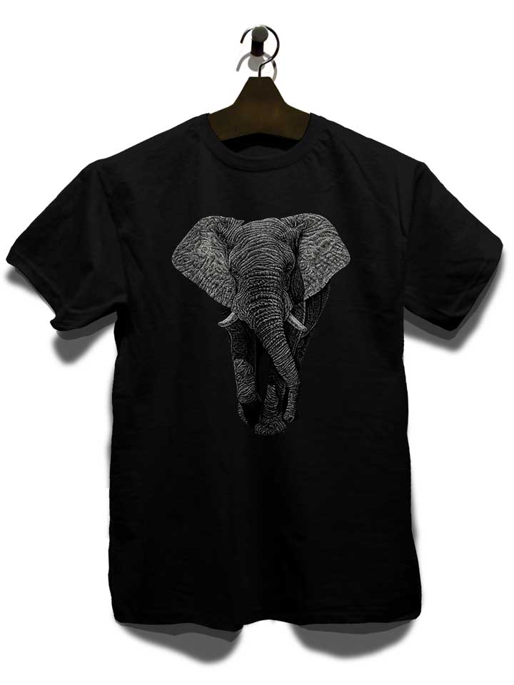 african-elephant-02-t-shirt schwarz 3