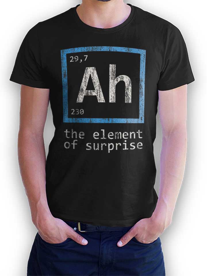 Ah Science Camiseta negro L