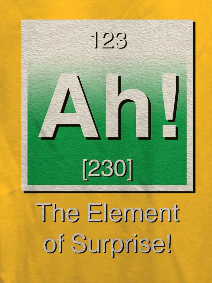 ah-the-element-of-surprise-damen-t-shirt gelb 4