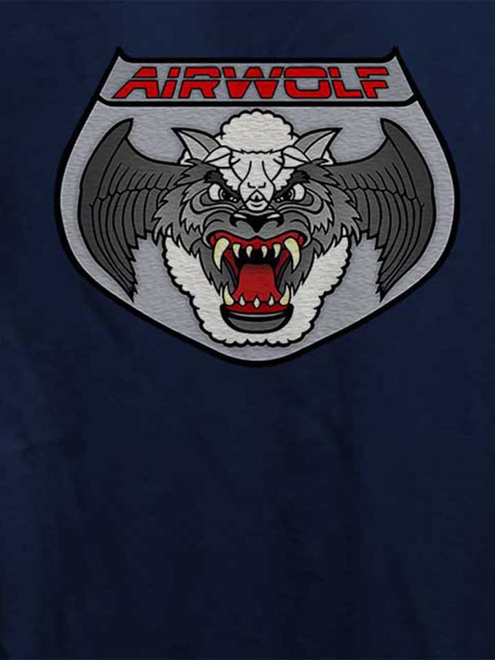 airwolf-damen-t-shirt dunkelblau 4