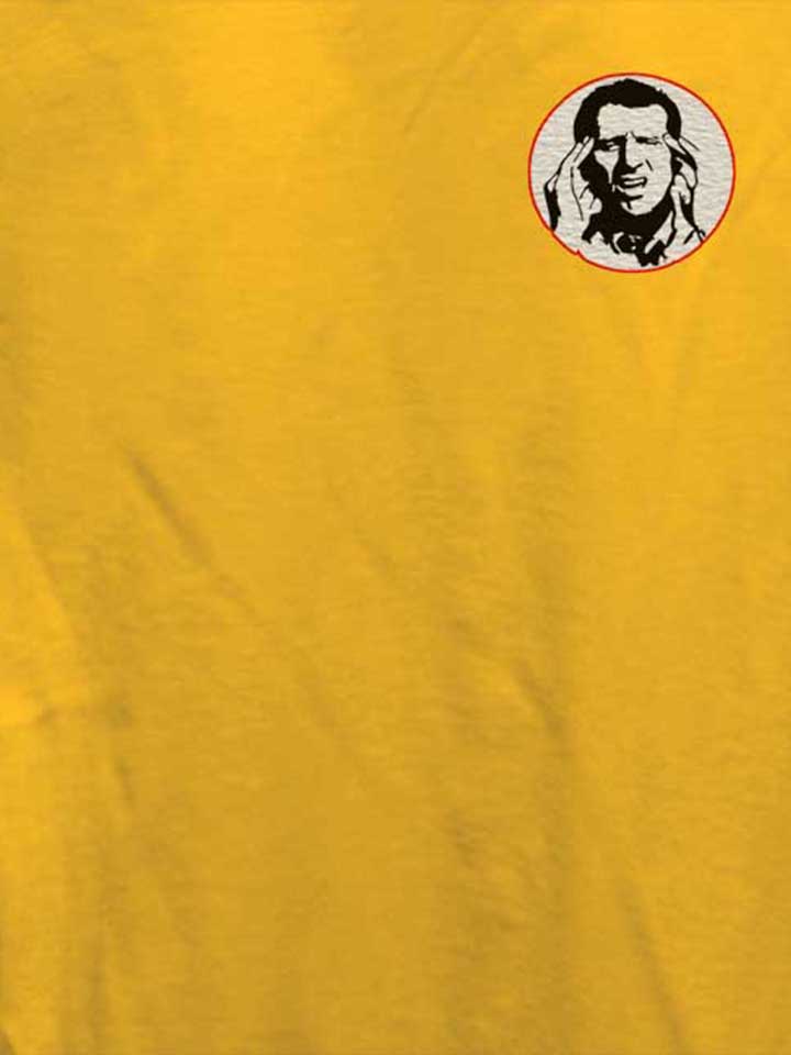 al-bundy-chest-print-damen-t-shirt gelb 4