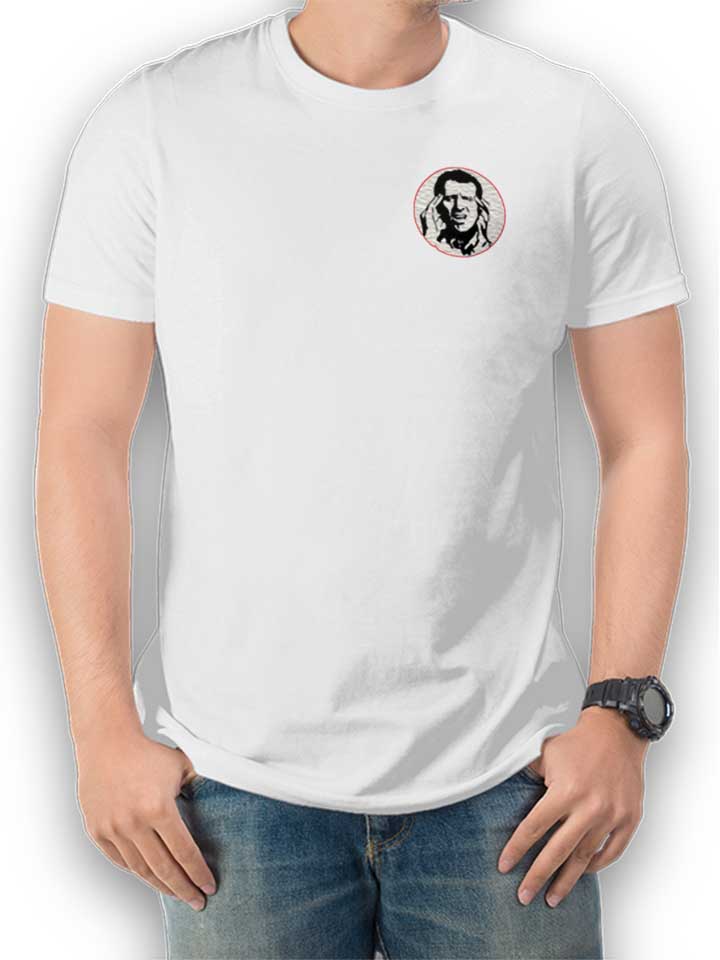 Al Bundy Chest Print T-Shirt bianco L
