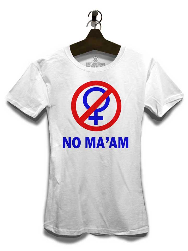 al-bundy-no-maam-damen-t-shirt weiss 3
