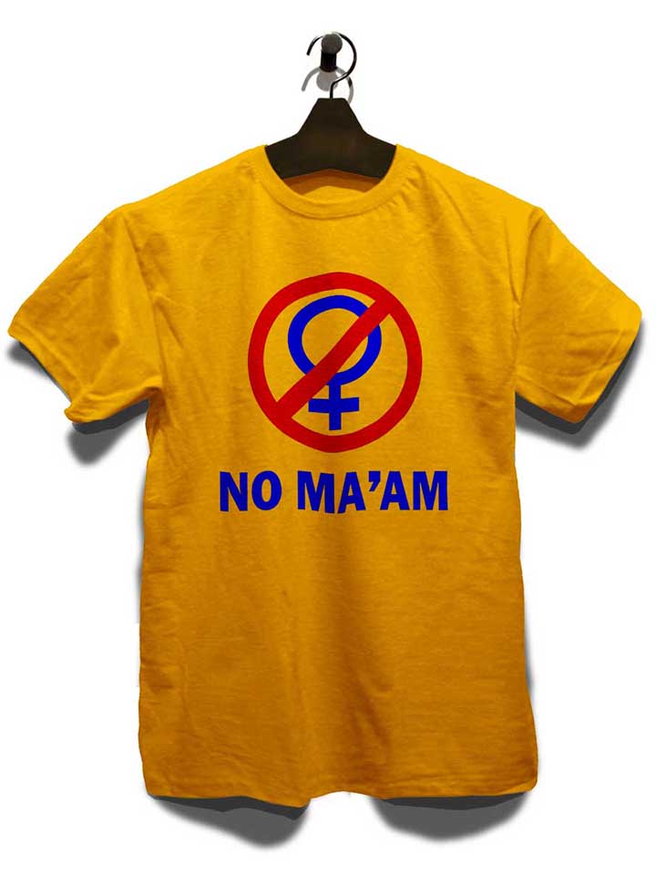 al-bundy-no-maam-t-shirt gelb 3