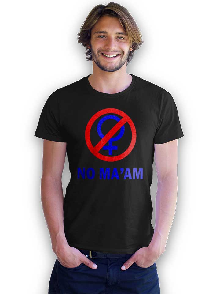 al-bundy-no-maam-t-shirt schwarz 2
