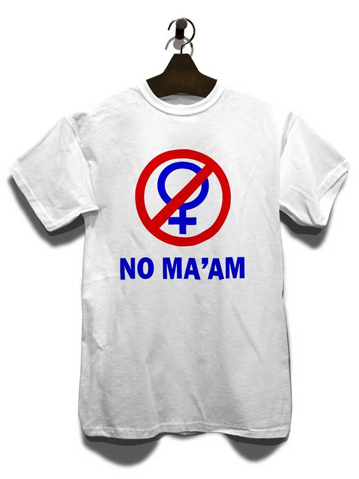 al-bundy-no-maam-t-shirt weiss 3